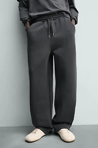 PANTALON JOGGER INTERLOCK COUPE DÉCONTRACTÉE