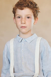 YEARS / LIMITED EDITION 100% LINEN STRIPED SHIRT