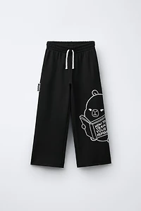 WIDE LEG PLUSH PANTS CAPIBARA CAPYFUN ©