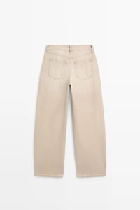 Relaxed fit mid-rise jeans
