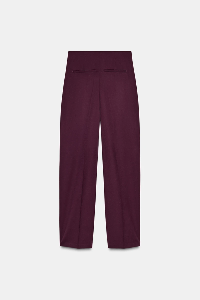 PLEATED PAPERBAG PANTS