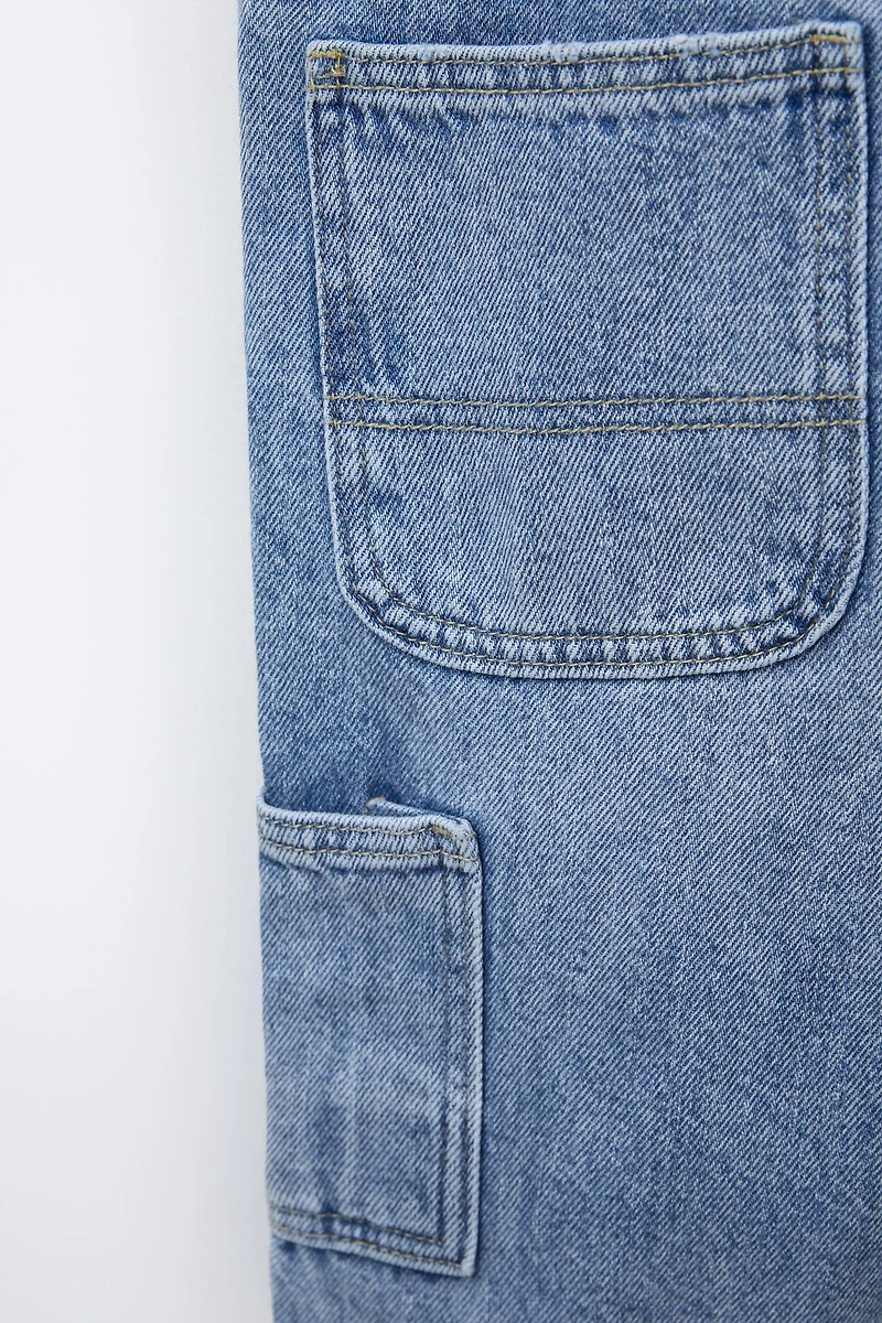 COMBINATION DENIM OVERALLS