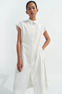 TIED SHIRT DRESS ZW COLLECTION