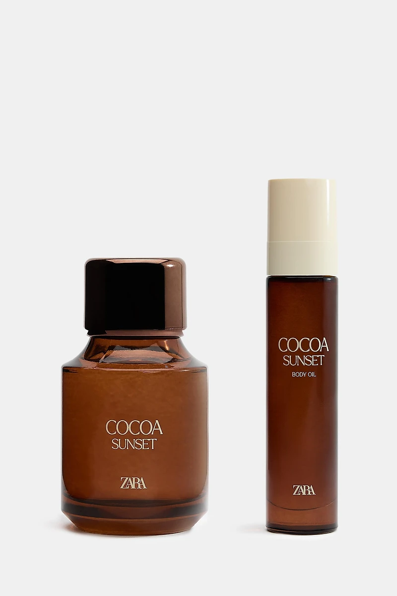 COCOA SUNSET & HUILE CORPORELLE 100 ML (3.4 FL. OZ) + 50 ML (1.7 FL.OZ)