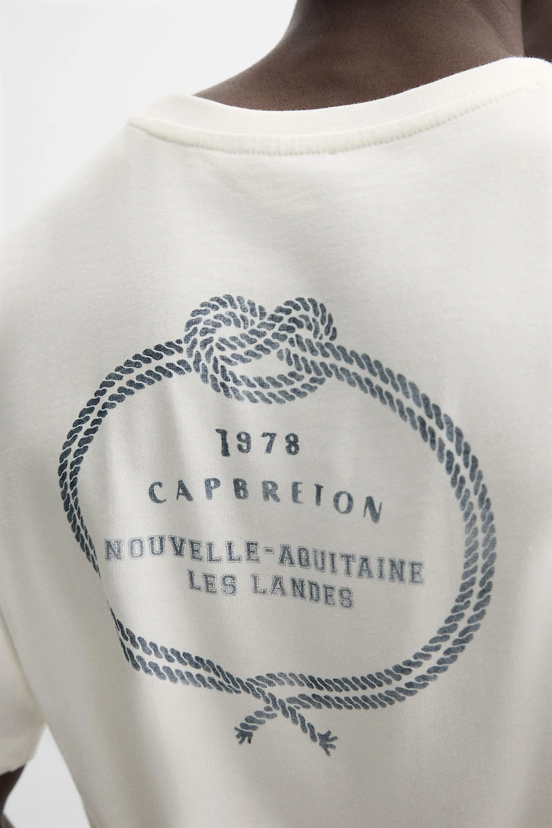 COMBINED EMBROIDERY T-SHIRT