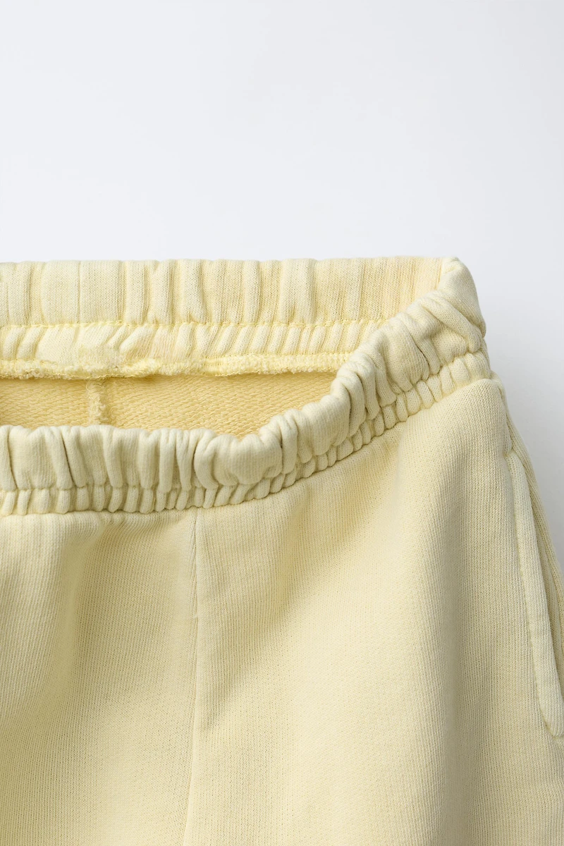 SWEATSHIRT AND WIDE LEG PANTS SET WITH LABEL
