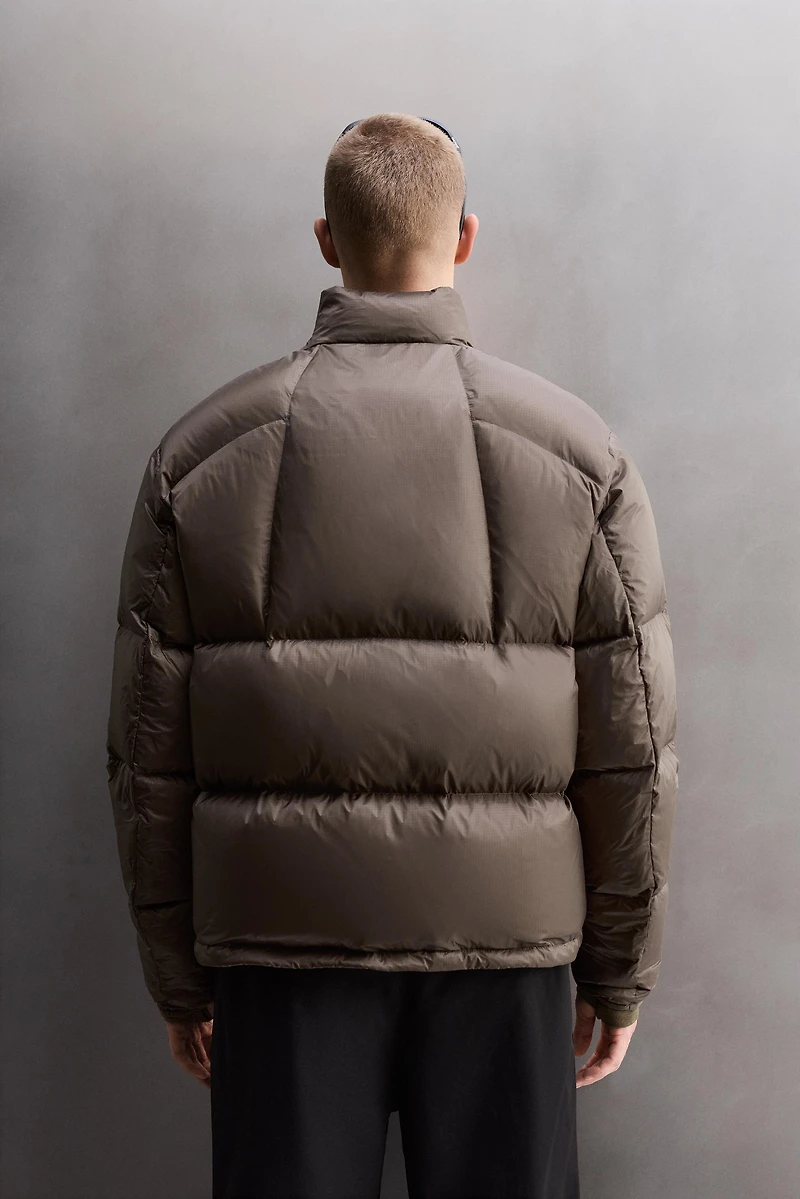 BLOUSON DOUDOUNE MÉLANGE PLUMES