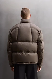 BLOUSON DOUDOUNE MÉLANGE PLUMES