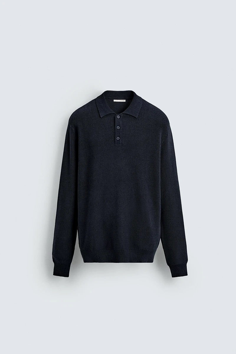 POLO EN MAILLE PERLÉE