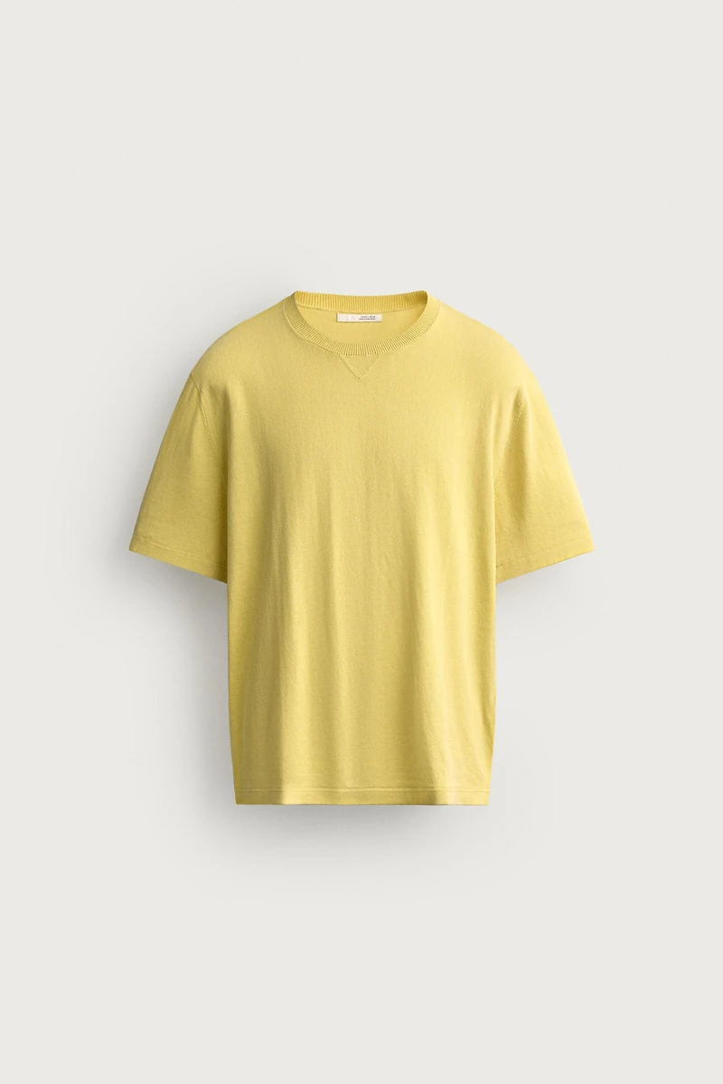 REGULAR FIT KNIT T-SHIRT