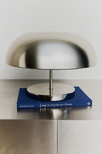 IRON SEMI-SPHERE TABLE LAMP