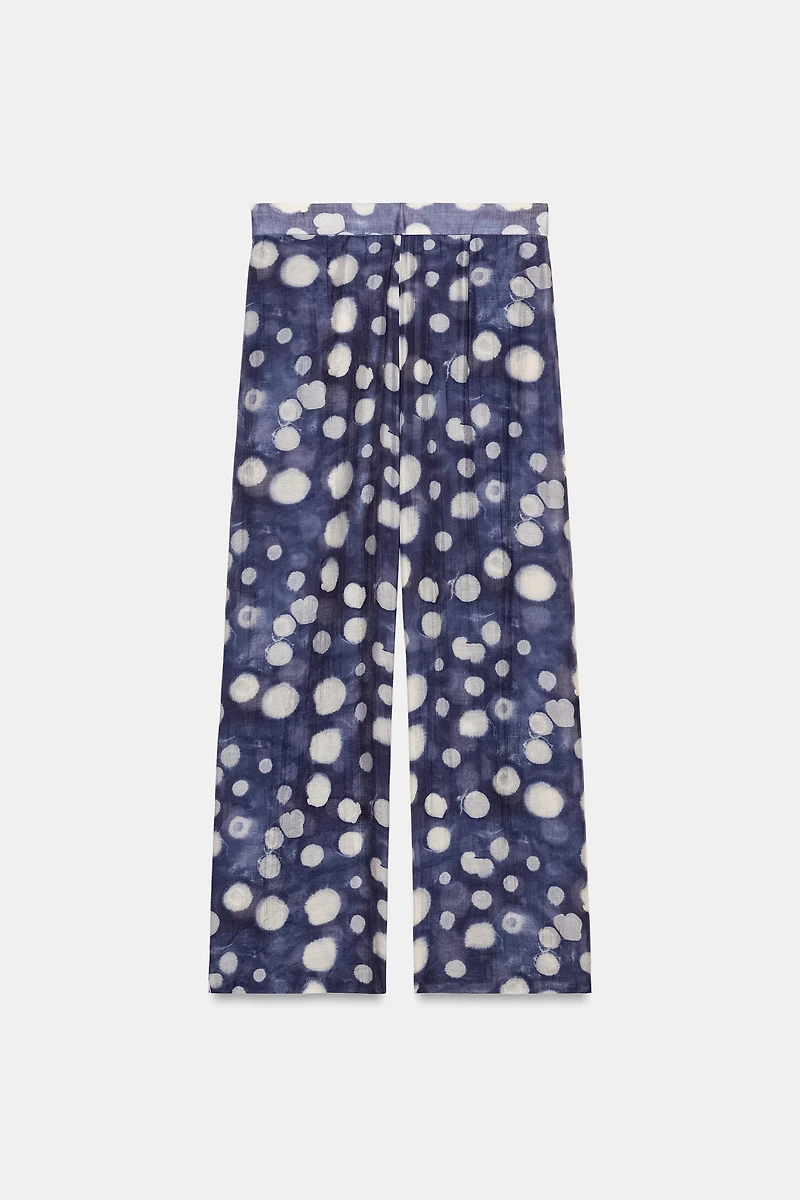 PANTALON À POIS ZW COLLECTION