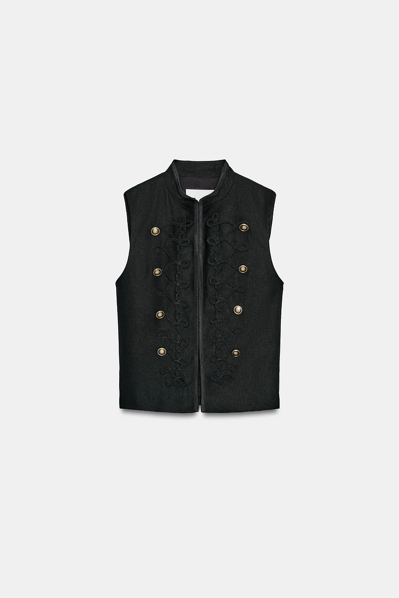 TAILORED FIREMAN CLASP VEST