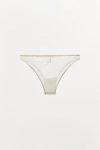 POLKA DOT MESH UNDERWEAR