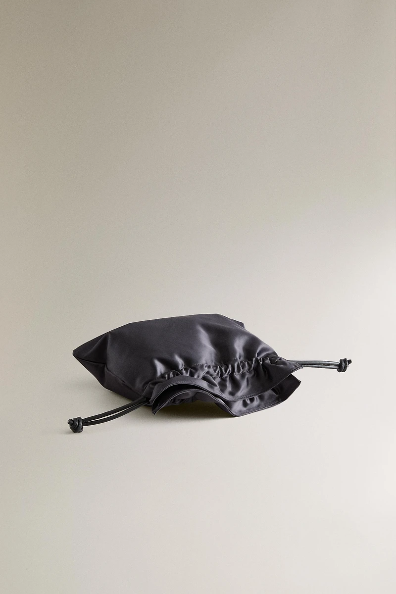 MEDIUM SATEEN BAG