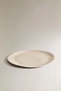 ASSIETTE PLATE GRÈS