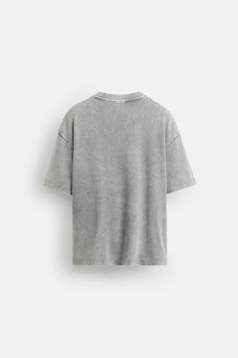 WASHED TECHNICAL T-SHIRT