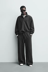 PANTALON DE JOGGING COUPE LARGE TEXTURÉ