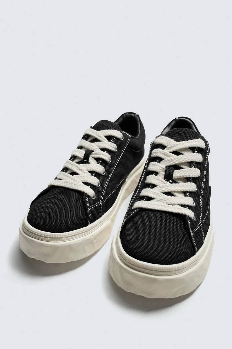 CHUNKY FABRIC SNEAKERS