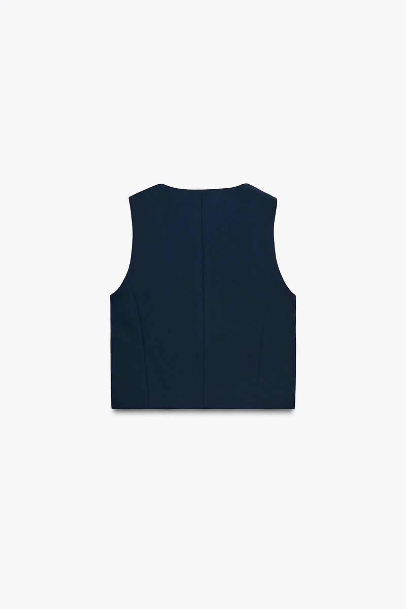 GILET LISERÉ FANTAISIE