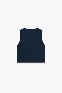 GILET LISERÉ FANTAISIE