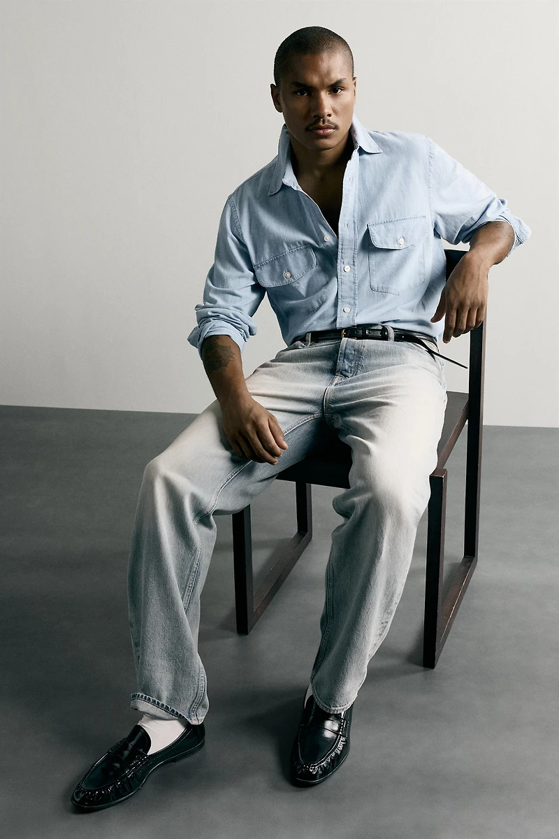 STRAIGHT FIT JEANS