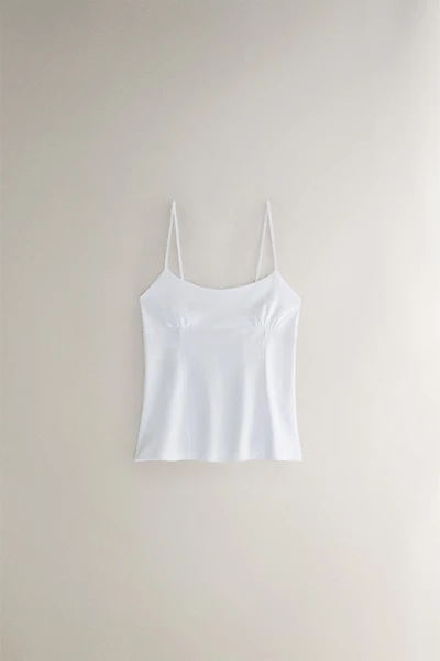 COTTON JERSEY TOP