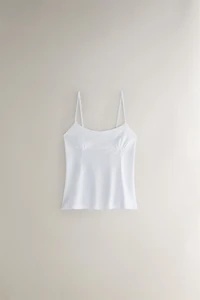 COTTON JERSEY TOP