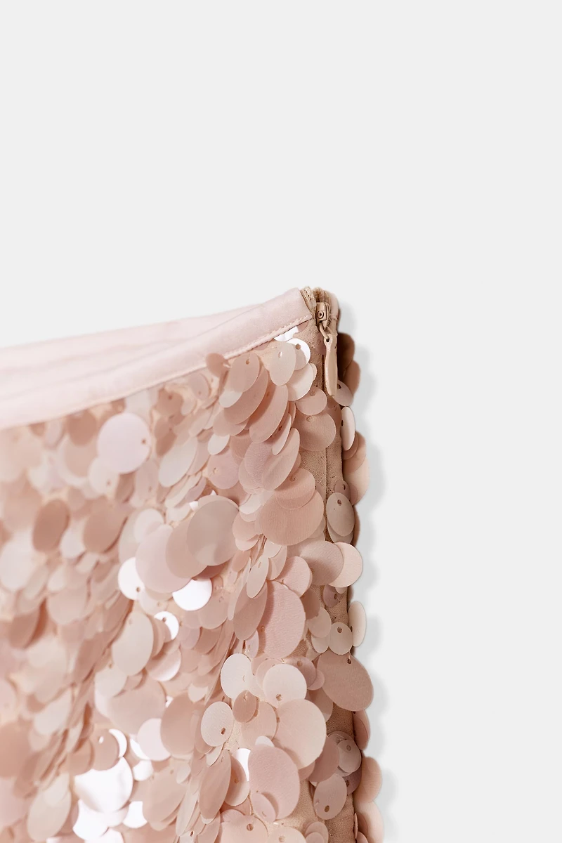 SEQUIN MINI SKIRT