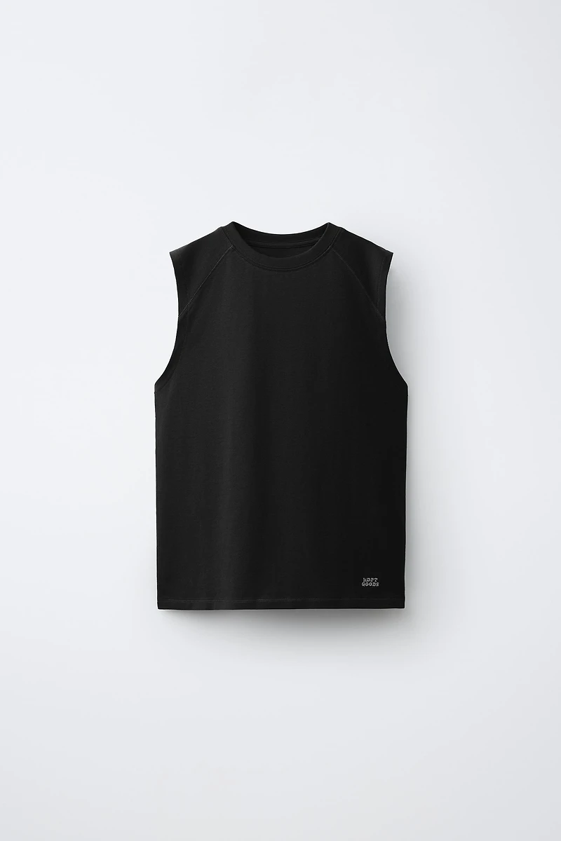 T-SHIRT SANS MANCHES