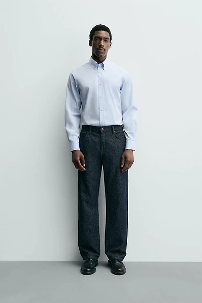 CHEMISE SLIM FIT COTON
