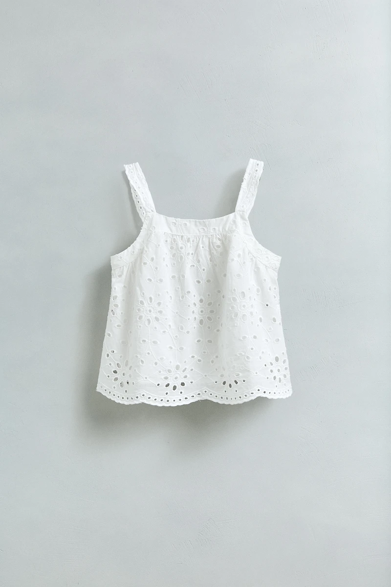 SCHIFFLY STRAP TOP