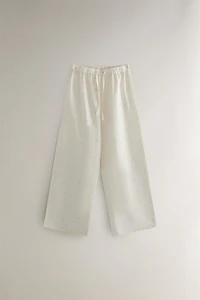 PANTALON LONG À POIS