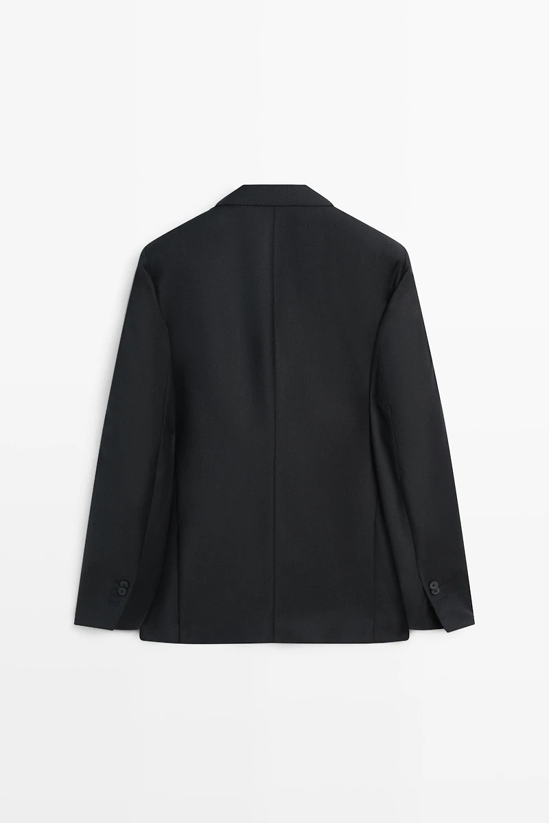 100% Wool Suit Blazer