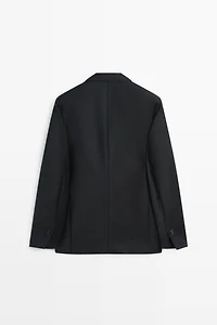 100% Wool Suit Blazer