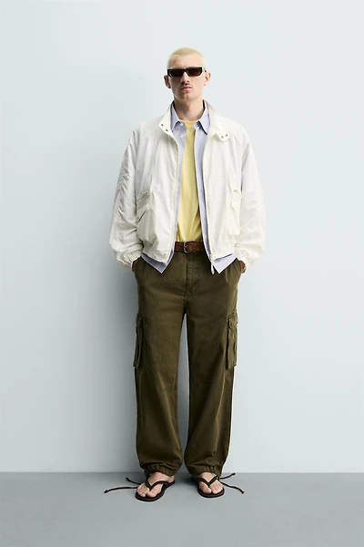 RELAXED FIT TECHNICAL JACKET