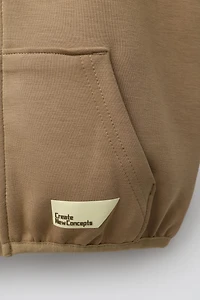 INTERLOCK HOODIE VEST