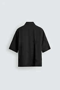 CHEMISE BRODERIE GÉOMÉTRIQUE