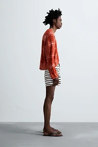 OTIS KWAME KYE QUAICOE PRINTED MID-LENGTH SWIMSUIT
