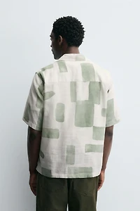 ABSTRACT PRINT SHIRT