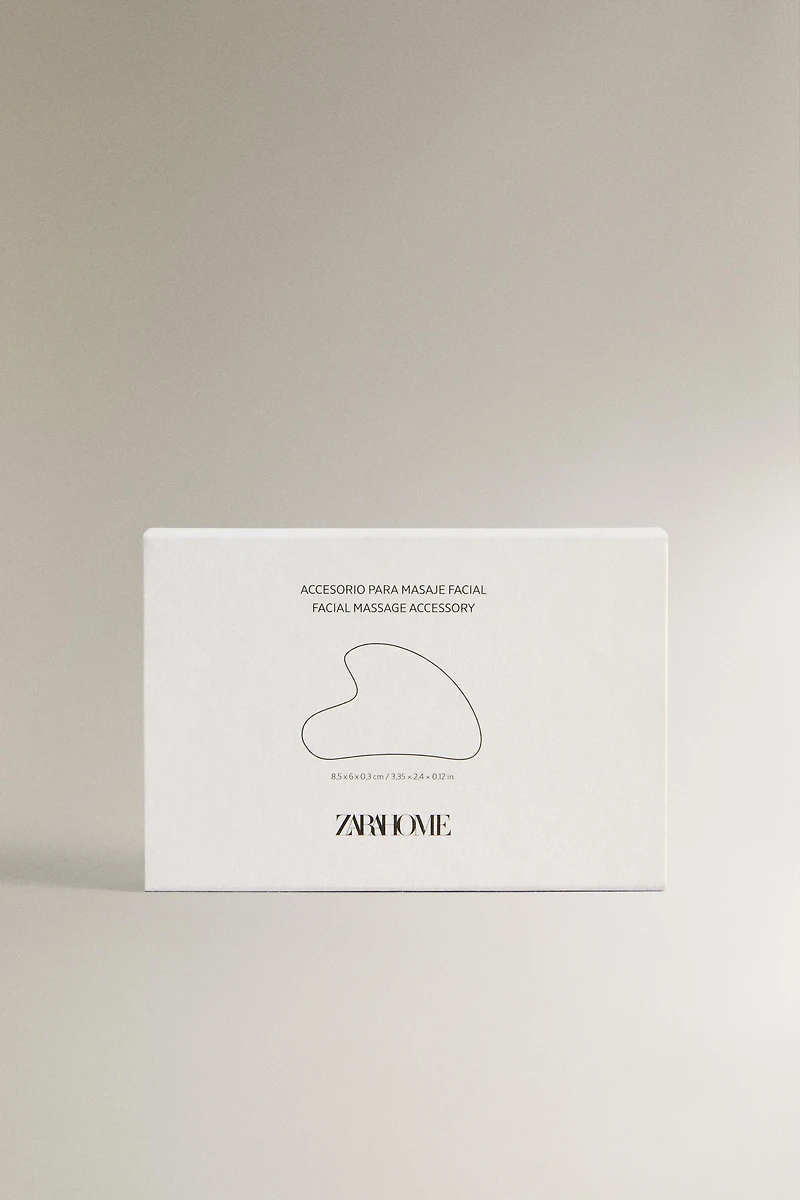 MASSEUR VISAGE GUA SHA MÉTAL