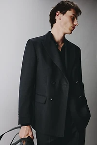 DOUBLE BREASTED SUIT BLAZER