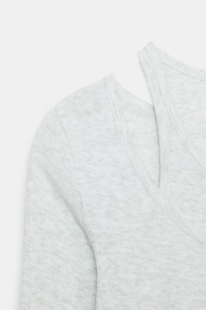 DOUBLE RIBBED T-SHIRT