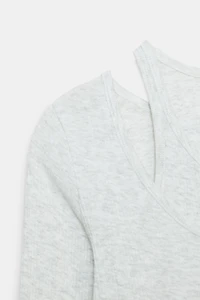DOUBLE RIBBED T-SHIRT