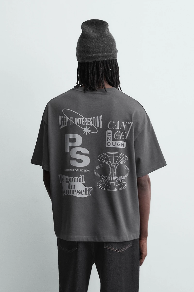 T-SHIRT IMPRIMÉ BIMATIÈRE