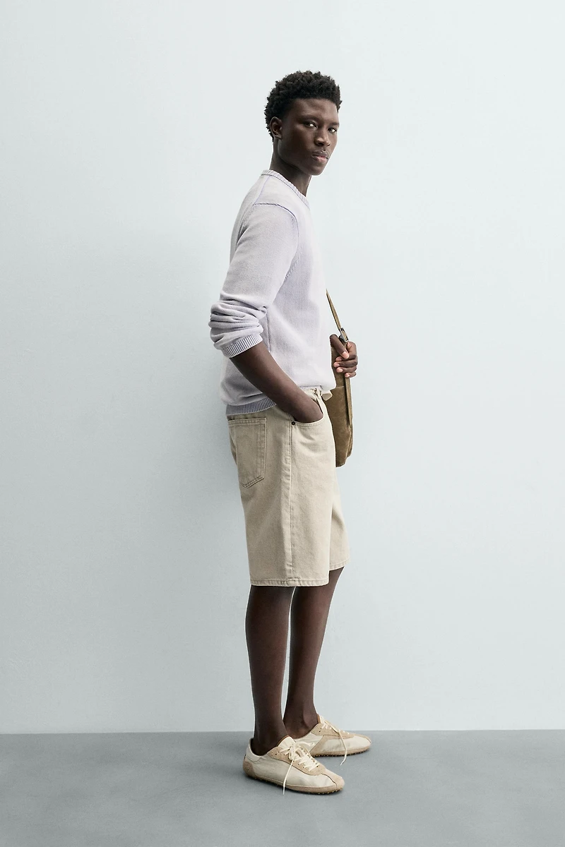 RELAXED FIT COTTON JUMPER