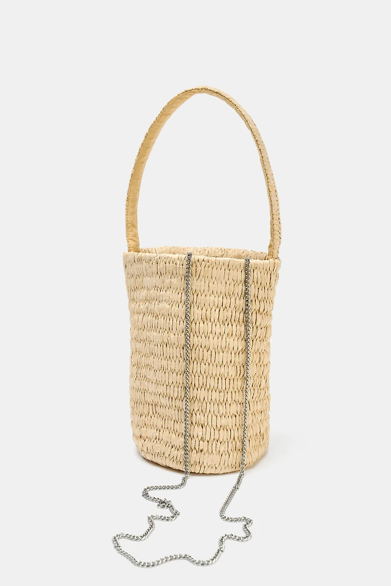 DRAWING WOVEN BASKET