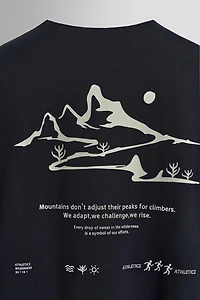 T-SHIRT TECHNIQUE IMPRIMÉ RUNNING