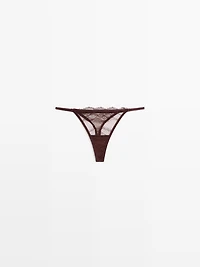 String dentelle à vagues