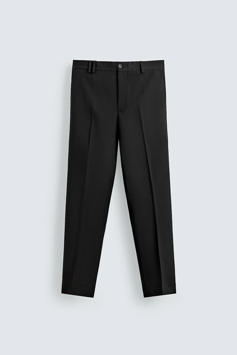 STRETCH STRAIGHT FIT PANTS